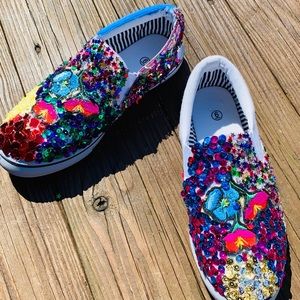 Custom made Sport shoes inspired in Milan fashion